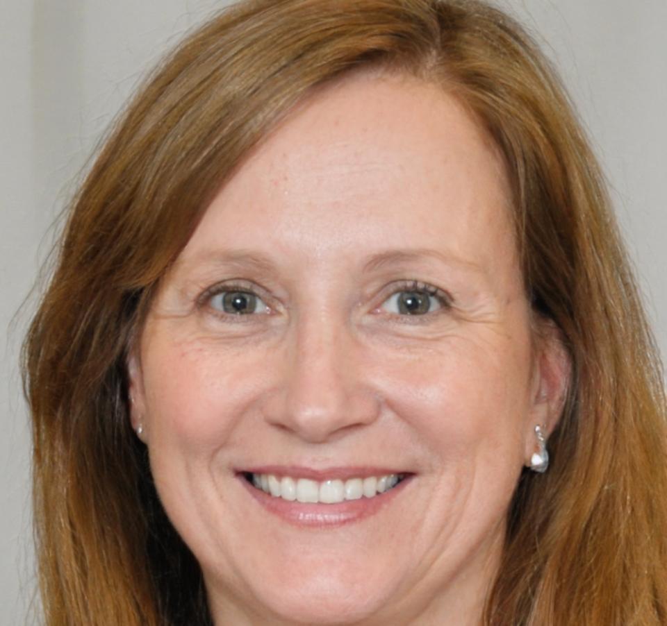 Professional woman smiling confidently